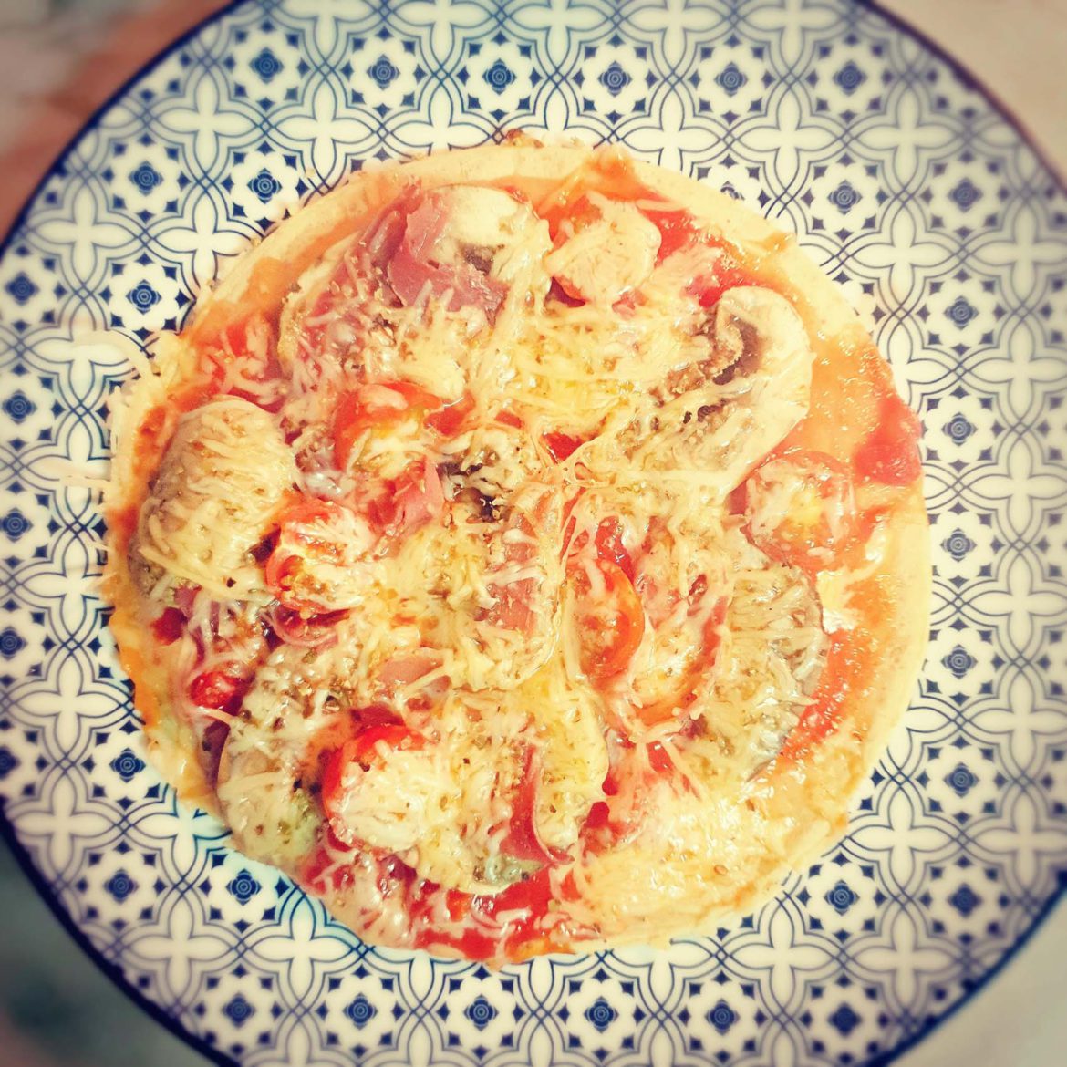 Pizza de frigideira